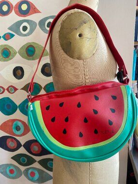 Vintage Paul Frank Watermelon Shoulder Bag